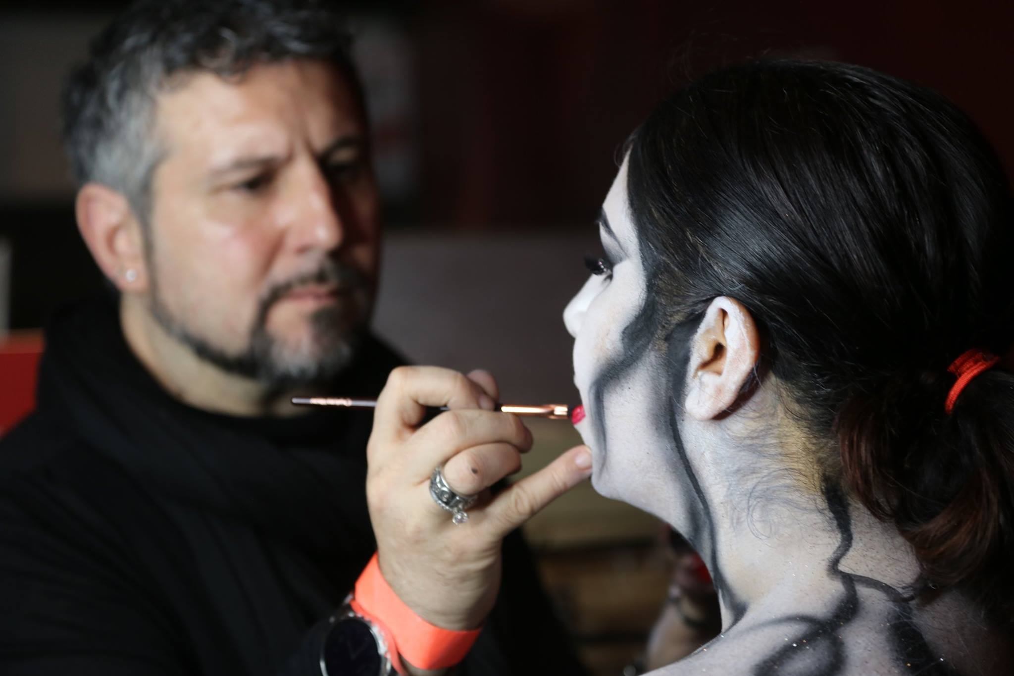 It allows candidates to learn the make-up skills they need, but also understand the role. (Facebook)