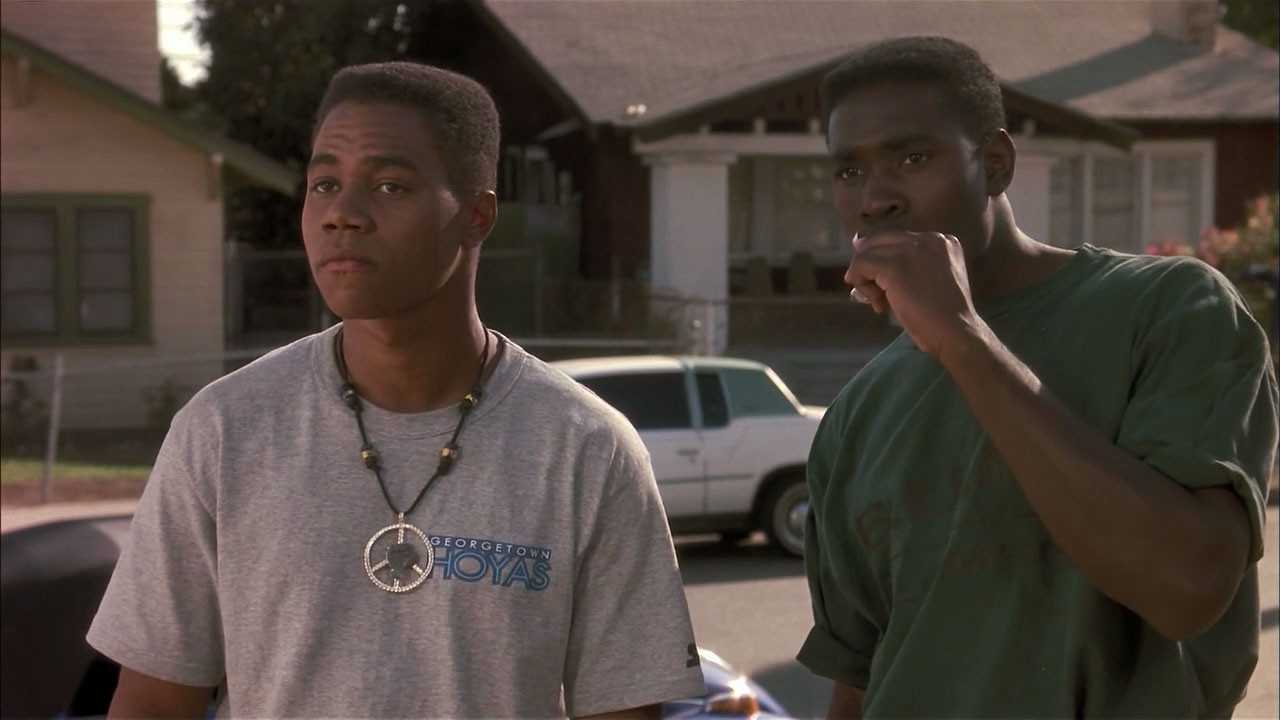 Singleton's 'Boyz n the Hood' told the story of three childhood friends who struggled to cope with the crack epidemic of the 80's. (IMDb)