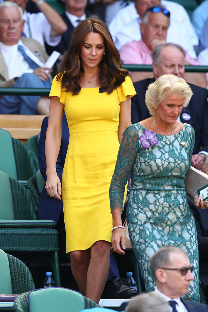 Kate Middleton channels Meghan Markle in glorious yellow dress at ...